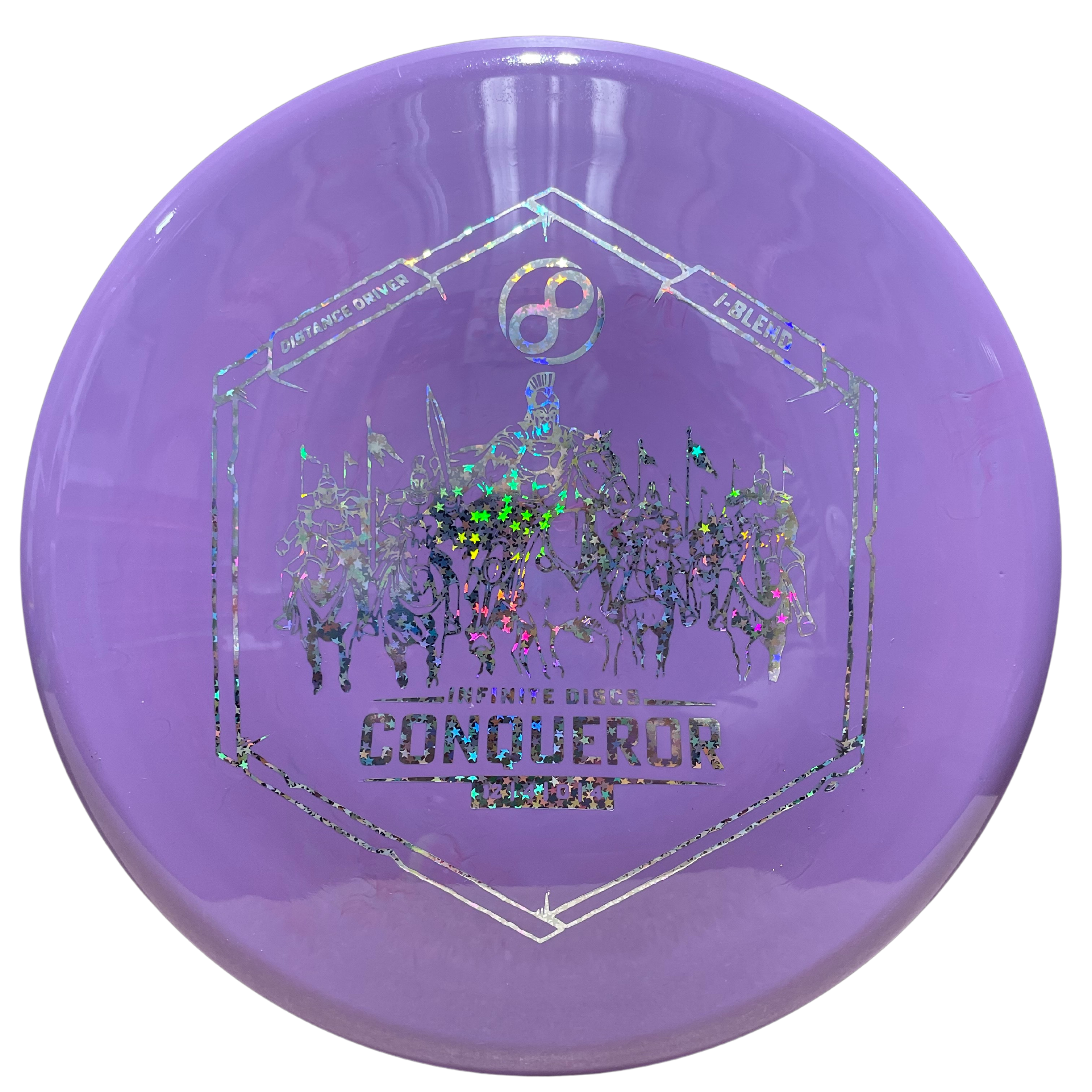 Infinite Discs Conqueror I-Blend Purple Disc Golf Driver
